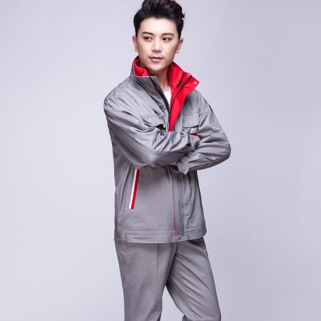 冬季长袖棉衣工作服-3
