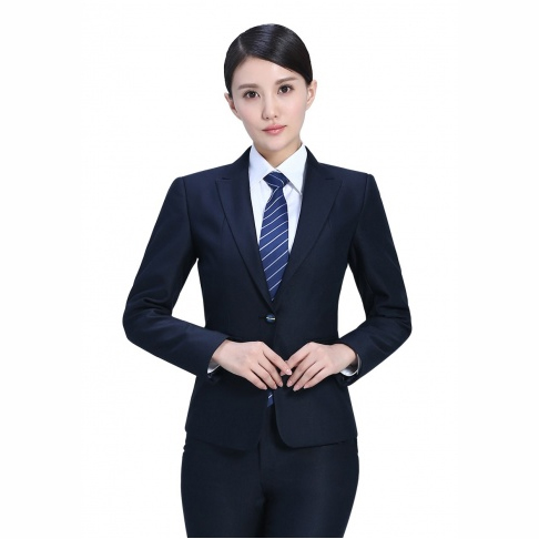 女士修身职业装-2