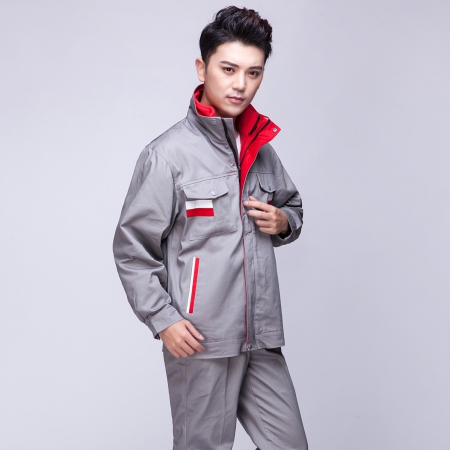 冬季长袖棉衣工作服-2