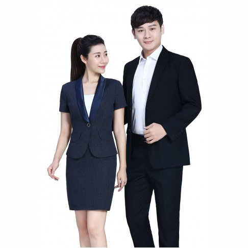 兰色经典职业工作服-3
